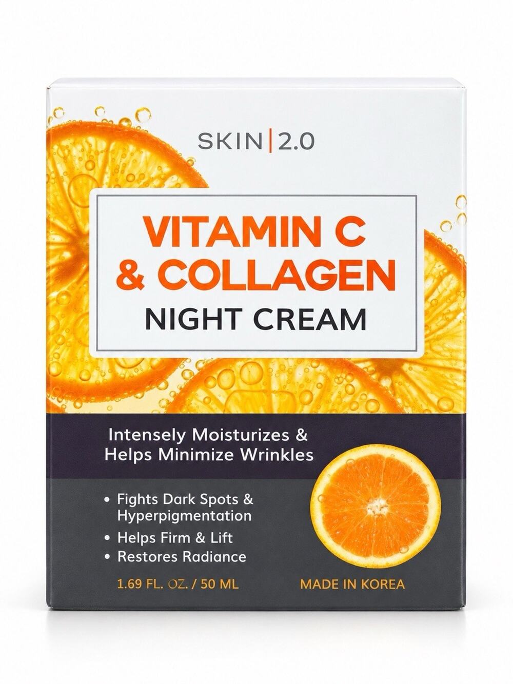 SKIN 2.0 Vitamin C & Collagen Night Cream 1.69 oz / 50 mL